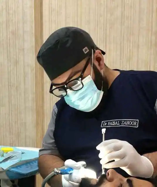 dr Faisal Zahoor- Dental check up